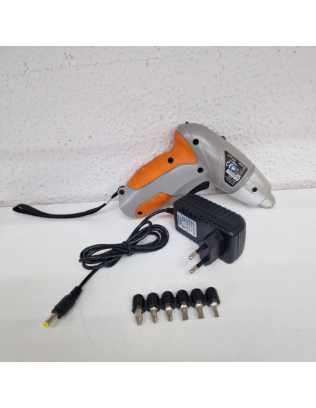 1-1-240237-2-Taladro A Bateria Atornilladora 3,6V Gris