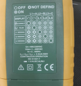 1-1-246864-1-Herramienta Especializada Indicador digital de secuencia de fase y giro Koban KSFG-01 0767533  2