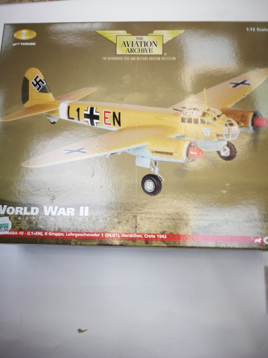 1-1-251661-2-Bebé y juguetes Corgi Junkers ju 88 Verde