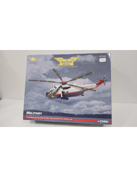 1-1-251616-1-Bebé y juguetes Corgi Aviation Sikorsky SH-3D Sea King Empire Test Pilots School 1987 AA33412