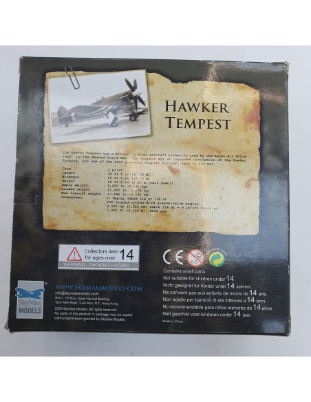 1-1-251656-3-Bebé y juguetes SkyMax models Hawker Tempest