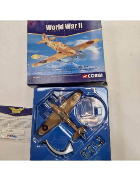 1-1-251659-2-Bebé y juguetes Corgi AA32003 Hawker Hurricane Mk II D LIMITED EDITION