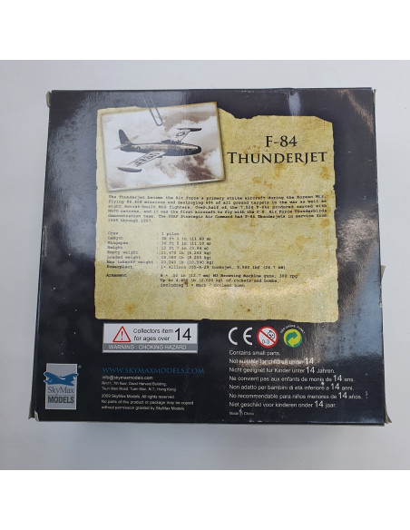 1-1-251643-3-Bebé y juguetes Sky max F-84E thunderjet 1 72 azul