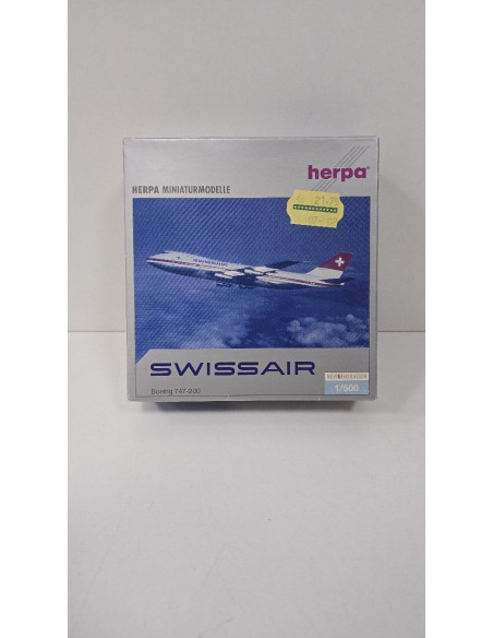 1-1-251622-1-Bebé y juguetes maqueta Herpa Wings Swissair B747-200 1 500