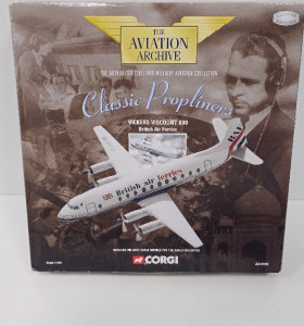 1-1-251617-1-Bebé y juguetes Corgi Vickers Viscount 800 British Air Ferries AA30503