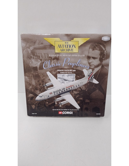 1-1-251617-1-Bebé y juguetes Corgi Vickers Viscount 800 British Air Ferries AA30503