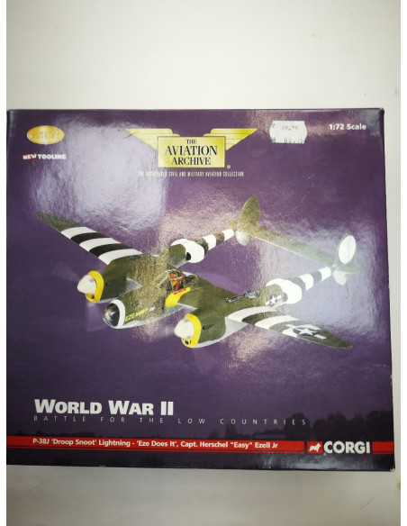 1-1-251660-4-Bebé y juguetes Corgi Aviation AA36602 Lockheed P-38J Lightning USAAF 20th FG, 77th FS, Eze Does 