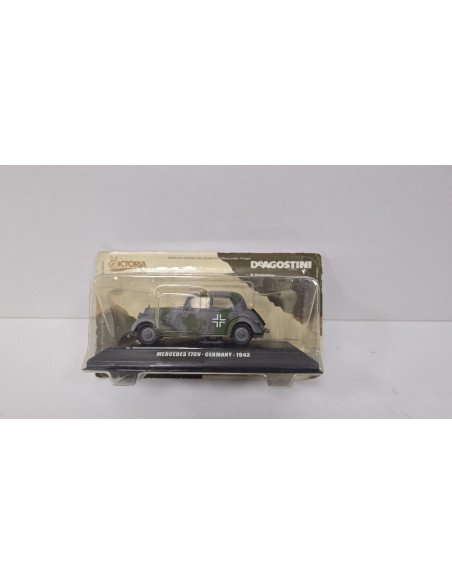 1-1-251614-1-Bebé y juguetes MERCEDES-BENZ 170V GERMANY 1943 WW2 1:43 CRIEL MODEL DeAGOSTINI
