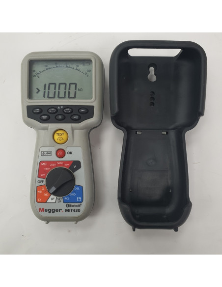 1-1-259994-1-Multímetro Comprobador De Aislamiento Y Continuidad Megger MIT430 2, 200GΩ, 1000V, CAT IV 