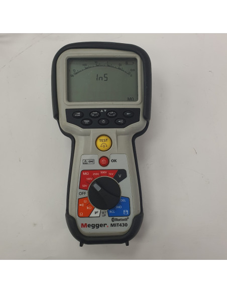 1-1-259994-4-Multímetro Comprobador De Aislamiento Y Continuidad Megger MIT430 2, 200GΩ, 1000V, CAT IV 