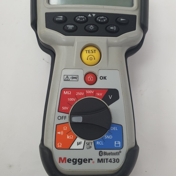 1-1-259994-5-Multímetro Comprobador De Aislamiento Y Continuidad Megger MIT430 2, 200GΩ, 1000V, CAT IV 