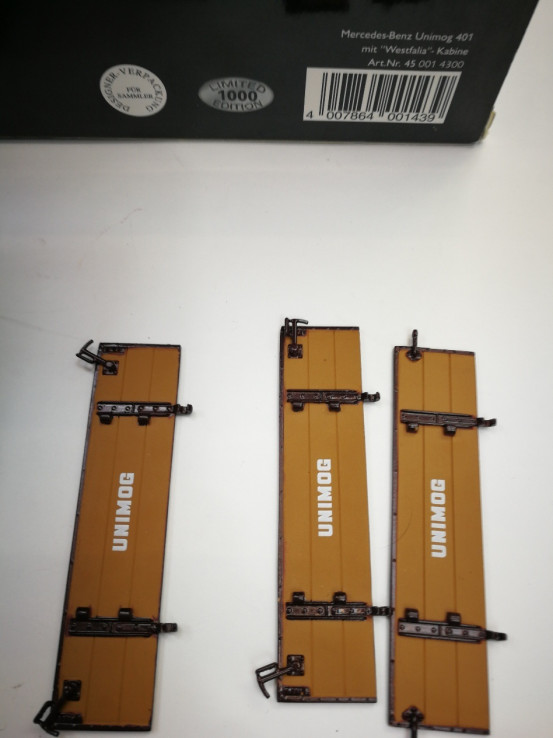 1-1-251663-2-Bebé y juguetes SCHUCO MERCEDES-BENZ UNG 401 MIT WESTFALIA- KABINE 1:18 LIMITED EDITION 1000