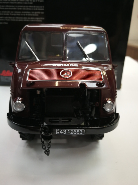 1-1-251663-3-Bebé y juguetes SCHUCO MERCEDES-BENZ UNG 401 MIT WESTFALIA- KABINE 1:18 LIMITED EDITION 1000