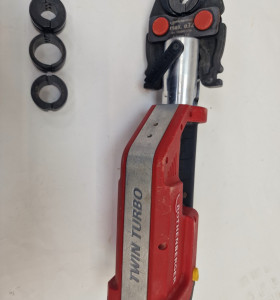 1-1-260394-1-Herramienta fontanería Rothenberger Prensadora Romax Compact Twin Turbo a Bateria