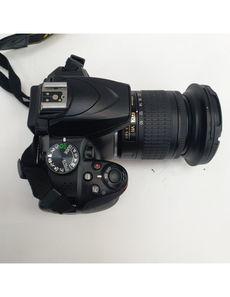 1-1-257562-4-Cámara Digital Réflex Nikon D3400 Objetivo 10-20 Vr