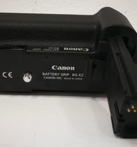 1-1-222773-1-Cargador pilas canon battery grip bg-E2 camara 