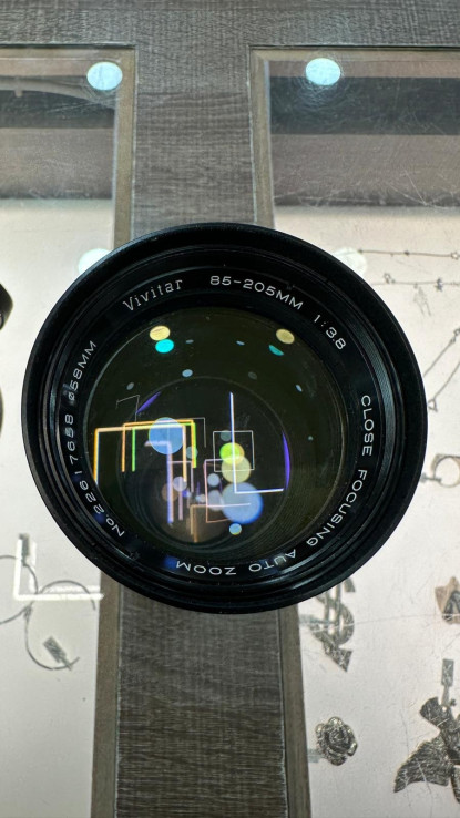 1-1-247872-5-Objetivo Vivitar 85 205 mm para canon