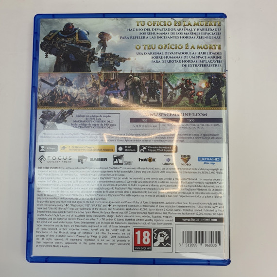 1-1-249125-3-Videojuego PS5 Warhammer 40K Space Marine 