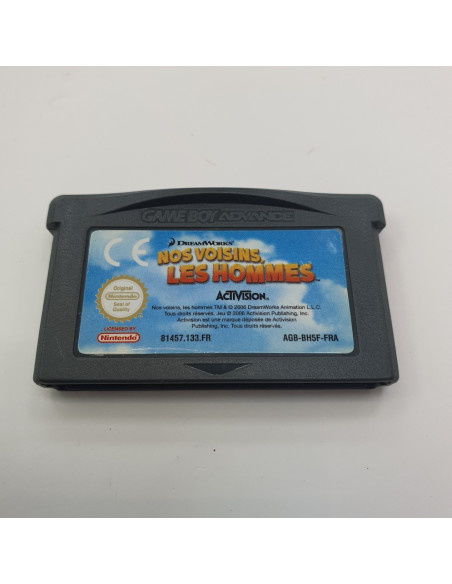 1-1-250411-1-Videojuego Retro Game Boy Advance Nos Voisins Les Hommes