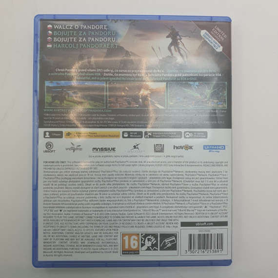 1-1-259159-3-Videojuego PS5 Avatar Frontiers Of Pandora Limited Edition