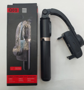 1-1-258103-1-Accesorio Móviles Q08 450mAh Anti-Shake 360-Degree Gimbal Tripode