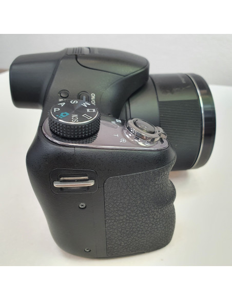 1-1-258905-4-Cámara Digital Bridge Sony Cyber Shot 20.1 Dsc-H400 Negra 