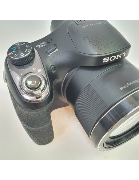 1-1-258905-5-Cámara Digital Bridge Sony Cyber Shot 20.1 Dsc-H400 Negra 