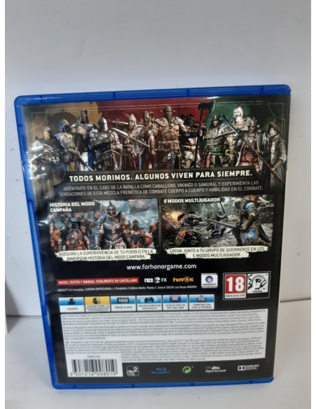 1-1-234778-2-Videojuego PS4 For Honor