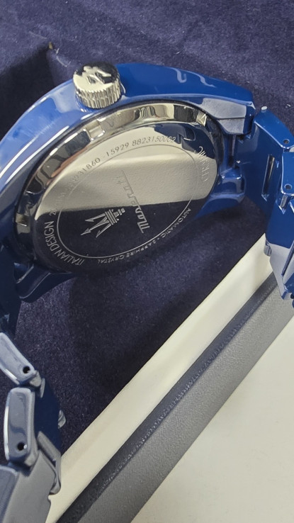 1-1-250883-2-Reloj Alta Gama Caballero Maserati Traguardo Automatico 45mm