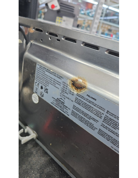 1-1-253204-3-Microondas LACOR 69324-Horno Microondas Con Plato Giratorio Grill, 25 L, 900 W 