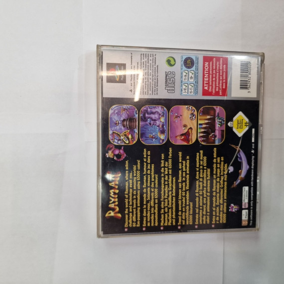 1-1-246276-2-Videojuego PS1 Rayman usk 