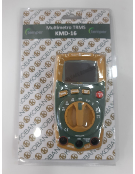 1-1-246861-1-Herramienta Especializada Multímetro Digital Koban KMD-16 0767536 