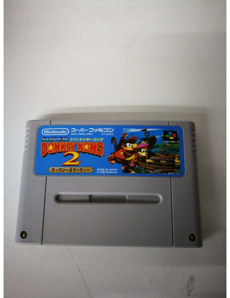 1-1-237765-1-Videojuego Super Famicom Donkey Kong 2