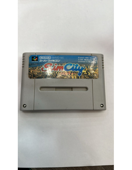 1-1-237775-2-Videojuego Super Famicom Sim City