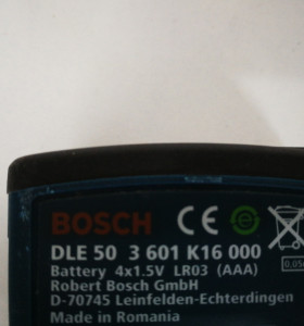 1-1-249065-1-Medidor Laser BOSCH MEDIDOR DIST.LASER DLE50  2
