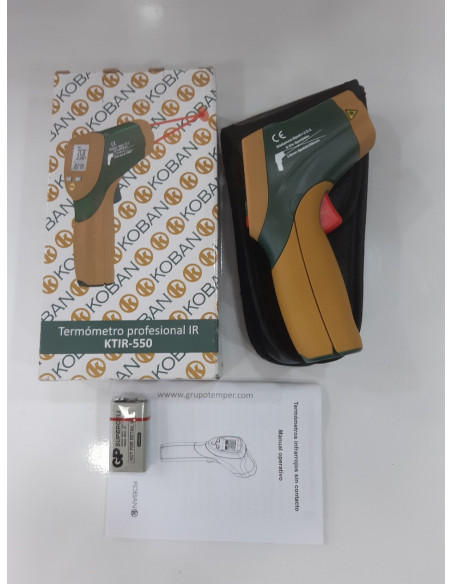 1-1-246862-1-Herramienta Especializada Termometro Digital IR KTIR-550 Koban 0767552 