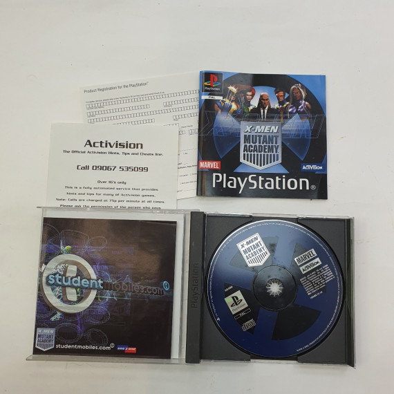 1-1-258449-3-Videojuego PS1 X-MEN MUTANT ACADEMY PS1 