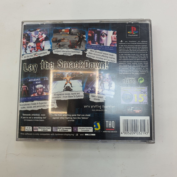 1-1-258448-2-Videojuego PS1 Smackdown 