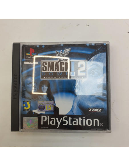 1-1-258459-1-Videojuego PS1 Smackdown 2
