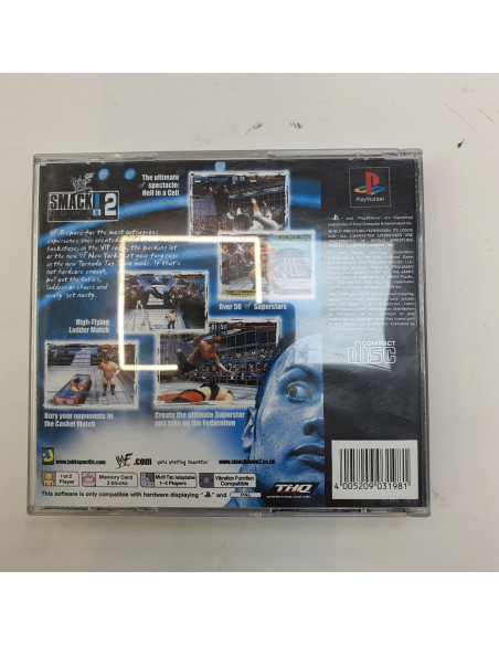 1-1-258459-2-Videojuego PS1 Smackdown 2