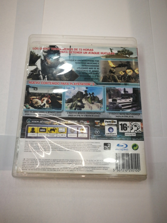 1-1-240590-2-Videojuego PS3 Ghost Recon 2 Advanced warfighter