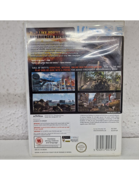 1-1-242586-2-Videojuego Wii Call Of Duty World At War