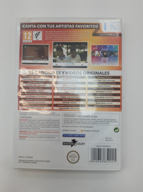 1-1-256286-2-Videojuego Wii LET S SING 8 WII
