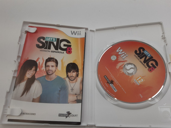 1-1-256286-3-Videojuego Wii LET S SING 8 WII