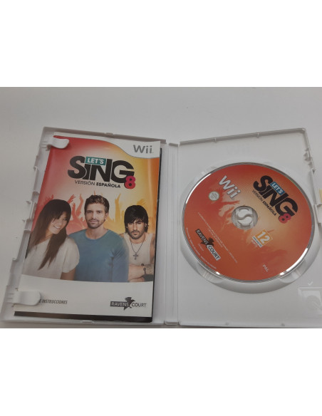 1-1-256286-3-Videojuego Wii LET S SING 8 WII