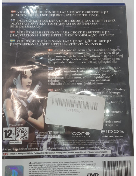 1-1-246407-2-Videojuego PS2 Tomb raider 