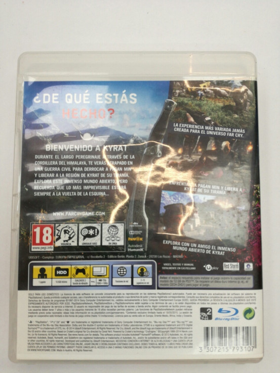 1-1-249503-2-Videojuego PS3 Far Cry 4 
