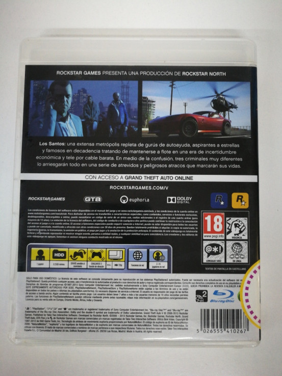 1-1-248576-2-Videojuego PS3 Grand Thef Auto V