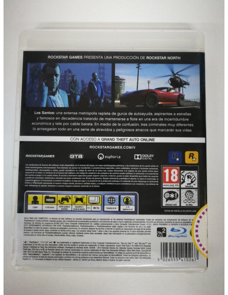 1-1-248576-2-Videojuego PS3 Grand Thef Auto V