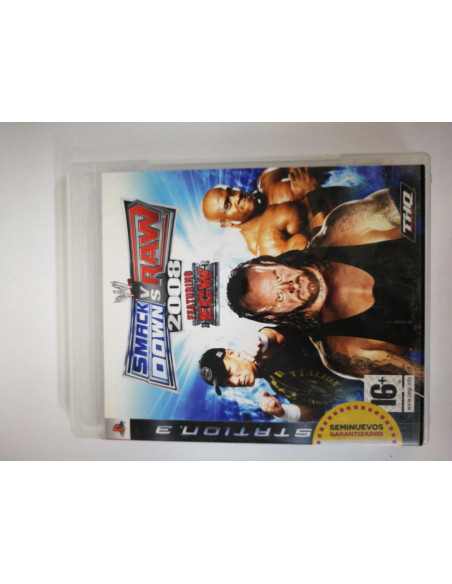 1-1-248592-1-Videojuego PS3 Smack Down vs Raw 2008